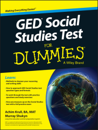 Cover image: GED Social Studies For Dummies 1st edition 9781119029830