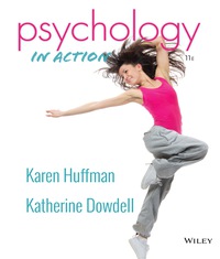 Cover image: Psychology in Action 11th edition 9781119000594