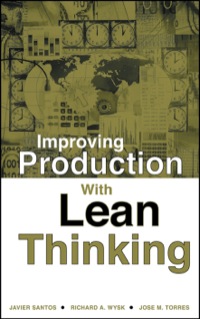 Cover image: Improving Production with Lean Thinking 1st edition 9780471754862