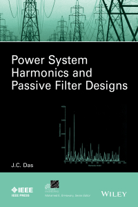 صورة الغلاف: Power System Harmonics and Passive Filter Designs 1st edition 9781118861622