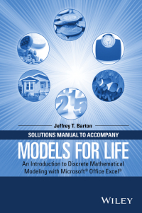 Cover image: Solutions Manual to Accompany Models for Life 1st edition 9781119040026