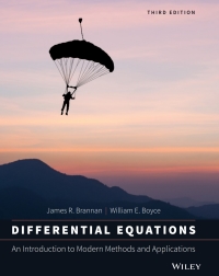 表紙画像: Differential Equations: An Introduction to Modern Methods and Applications 3rd edition 9781118531778