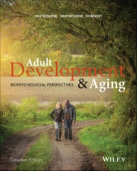Cover image: Adult Development and Aging: Biopsychosocial Perspectives, Canadian Edition 1st edition 9781119045427