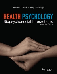 Cover image: Health Psychology, Canadian Edition 1st edition 9781118991985