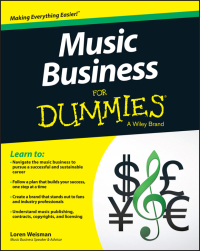 Cover image: Music Business For Dummies 1st edition 9781119049654