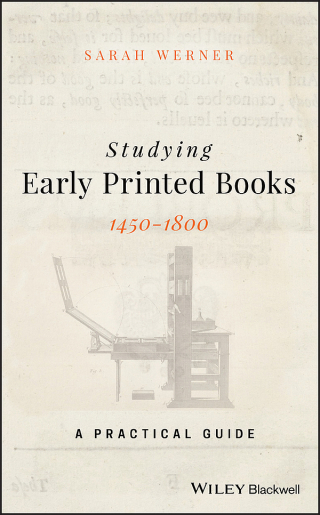 صورة الغلاف: Studying Early Printed Books, 1450-1800 1st edition 9781119049968