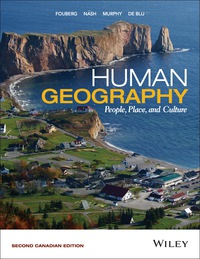 Cover image: Human Geography: People, Place, and Culture, Canadian Edition 2nd edition 9781119022817