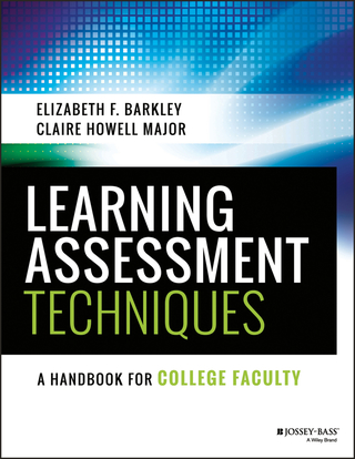 Cover image: Learning Assessment Techniques: A Handbook for College Faculty 1st edition 9781119050896