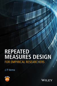 Cover image: Repeated Measures Design for Empirical Researchers 1st edition 9781119052715