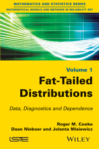 Cover image: Fat-Tailed Distributions: Data, Diagnostics and Dependence 1st edition 9781848217928