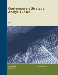 Cover image: Contemporary Strategy Analysis Cases 0