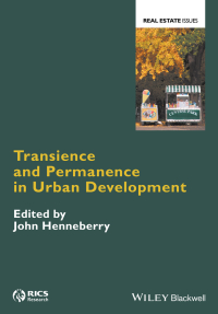 صورة الغلاف: Transience and Permanence in Urban Development 1st edition 9781119055655