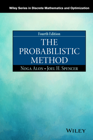 Cover image: The Probabilistic Method 4th edition 9781119061953