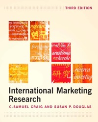 Cover image: International Marketing Research 3rd edition 9780470010952
