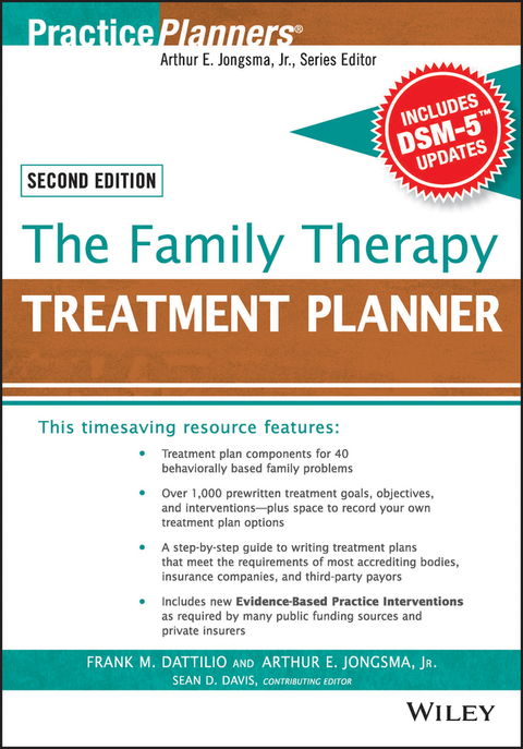 The Family Therapy Treatment Planner, with DSM-5 Updates, 2nd Edition - FULL INSTANT DOWNLOAD | PDF DOCX EPUB