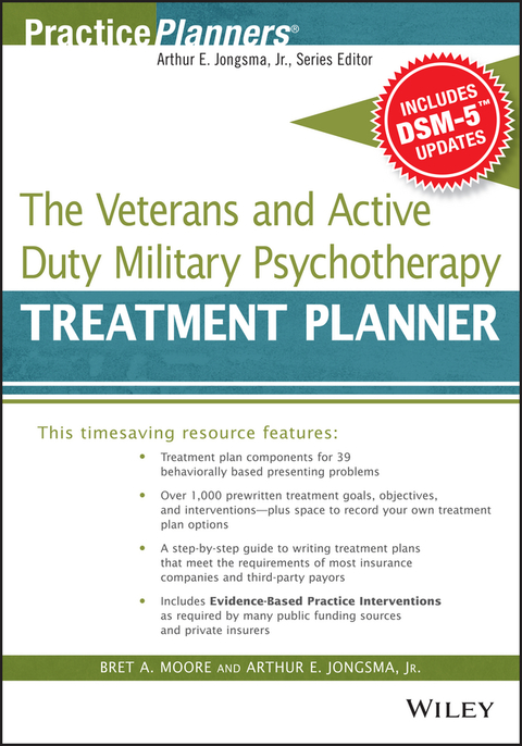 The Veterans and Active Duty Military Psychotherapy Treatment Planner, with DSM-5 Updates, 1st Edition - FULL INSTANT DOWNLOAD | PDF DOCX EPUB