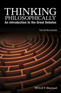 Cover image: Thinking Philosophically 1st edition 9781119067078