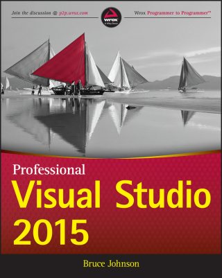 Cover image: Professional Visual Studio 2015 1st edition 9781119068051