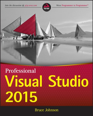 Cover image: Professional Visual Studio 2015 1st edition 9781119068051