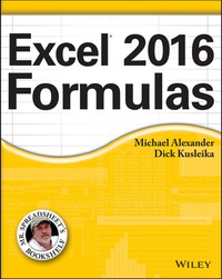 Cover image: Excel 2016 Formulas 1st edition 9781119067863