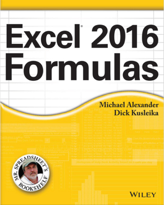Imagen de portada: Excel 2016 Formulas 1st edition 9781119067863