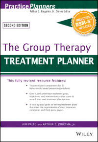 صورة الغلاف: The Group Therapy Treatment Planner, with DSM-5 Updates 2nd edition 9781119073185