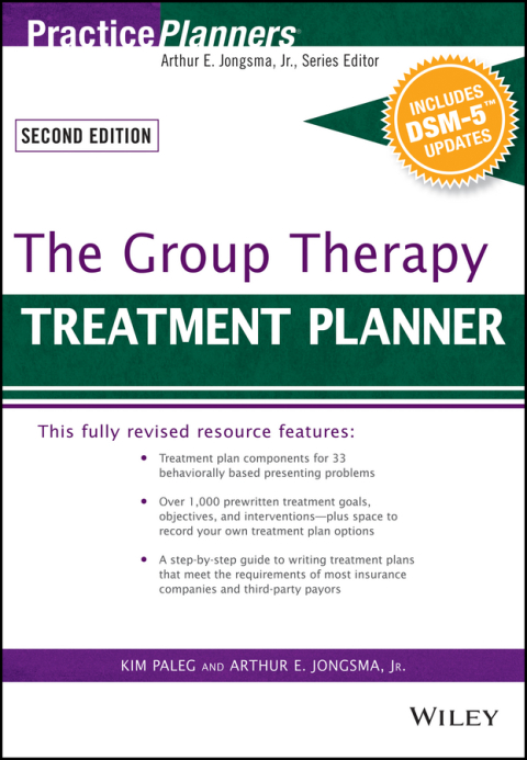 The Group Therapy Treatment Planner, with DSM-5 Updates, 2nd Edition - FULL INSTANT DOWNLOAD | PDF DOCX EPUB