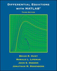 Cover image: Differential Equations with Matlab 3rd edition 9781118376805