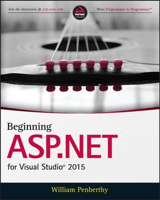 Omslagafbeelding: Beginning ASP.NET for Visual Studio 2015 1st edition 9781119077428