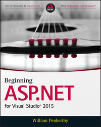 Titelbild: Beginning ASP.NET for Visual Studio 2015 1st edition 9781119077428