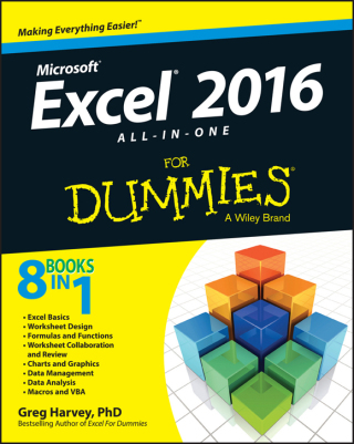 Titelbild: Excel 2016 All-in-One For Dummies 1st edition 9781119077152