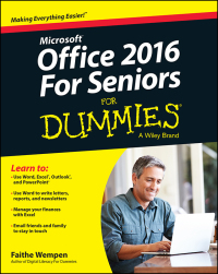 Imagen de portada: Office 2016 For Seniors For Dummies 1st edition 9781119077497