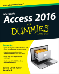 Cover image: Access 2016 For Dummies 1st edition 9781119083108