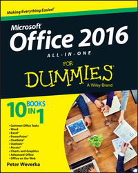 Omslagafbeelding: Office 2016 All-In-One For Dummies 1st edition 9781119083122