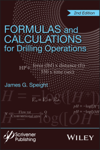 صورة الغلاف: Formulas and Calculations for Drilling Operations 2nd edition 9781119083627