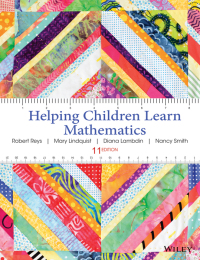 Imagen de portada: Helping Children Learn Mathematics 11th edition 9781118654101