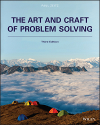 Cover image: The Art and Craft of Problem Solving 3rd edition 9781119239901