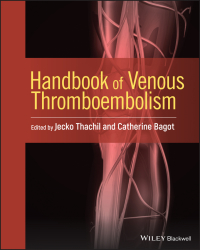 Cover image: Handbook of Venous Thromboembolism 1st edition 9781119095576