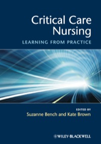 Cover image: Critical Care Nursing: Learning from Practice 9781405169950