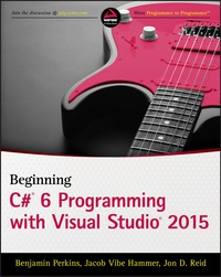 Cover image: Beginning C# 6 Programming with Visual Studio 2015 1st edition 9781119096689