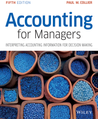Imagen de portada: Accounting For Managers: Interpreting Accounting Information for Decision Making 5th edition 9781119002949