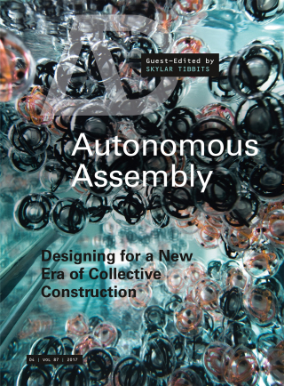 Cover image: Autonomous Assembly: Designing for a New Era of Collective Construction 1st edition 9781119102359