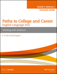Cover image: English Language Arts, Grade 8 Module 2: Working with Evidence, Teacher Guide 1st edition 9781119105688