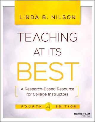 Cover image: Teaching at Its Best: A Research-Based Resource for College Instructors 4th edition 9781119096320