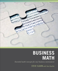 Cover image: Wiley Pathways Business Math 1st edition 9780470007198