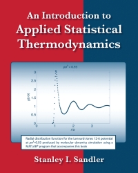 Imagen de portada: An Introduction to Applied Statistical Thermodynamics 1st edition 9780470913475