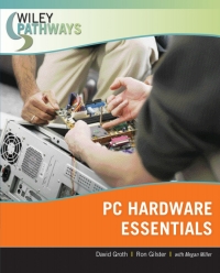 Imagen de portada: Wiley Pathways PC Hardware Essentials 1st edition 9780470074008