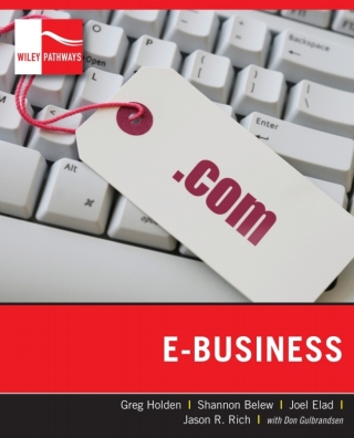 Cover image: Wiley Pathways E-Business 1st edition 9780470198575