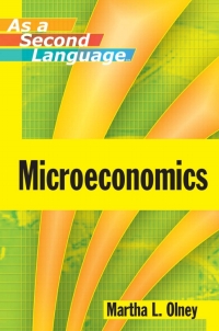 Cover image: Microeconomics as a Second Language 1st edition 9780470433737