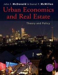 Imagen de portada: Urban Economics and Real Estate: Theory and Policy 2nd edition 9780470591482